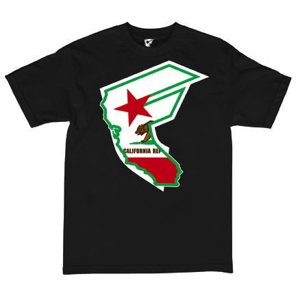 Famous T-shirt CA Reppin black