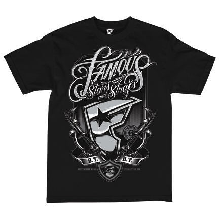 Famous T-shirt Rough House black