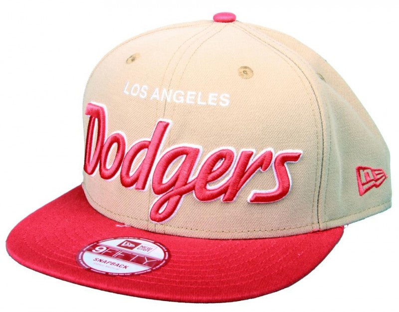 New Era Cap Snapback Team Script LA Dodgers buc/lava