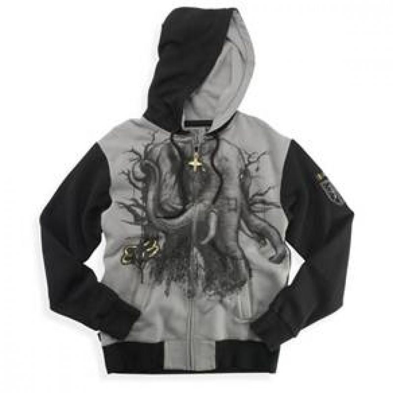 Fox Hellephant Zip Hoodie Black
