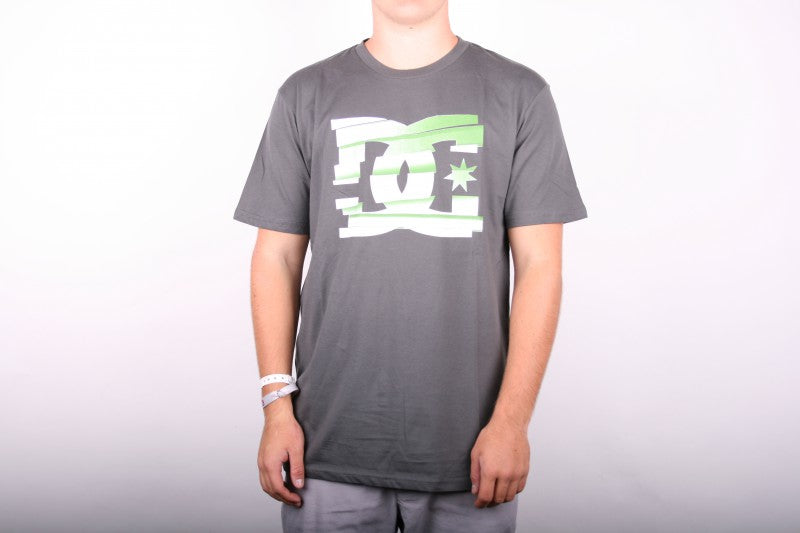 DC T-Shirt Logo Dark Shadow grey