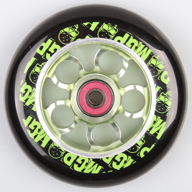 madd gear rollen Madd Gear Aero Scooter Wheel 90A 110mm Green – X-World skateshop