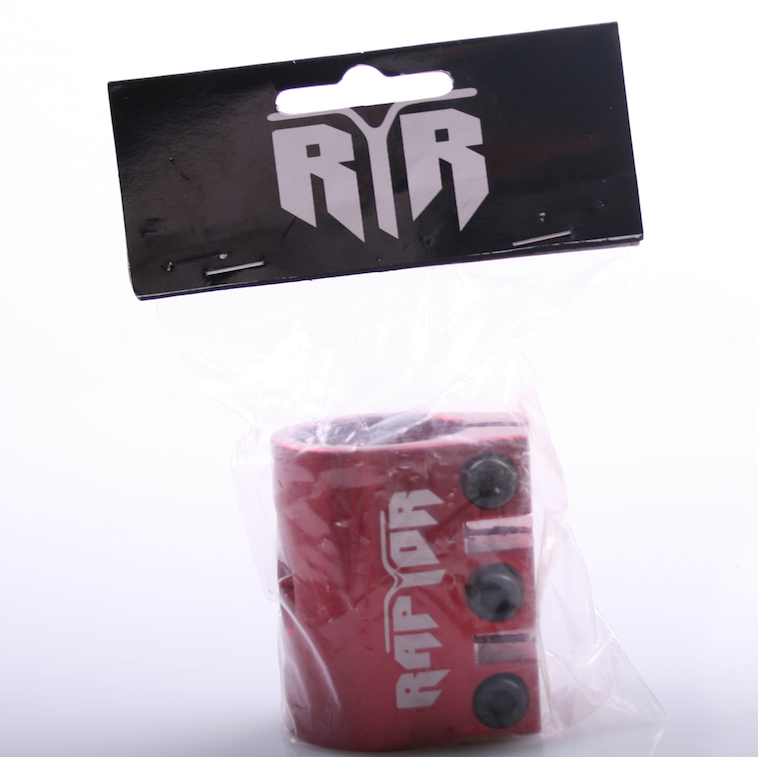 Raptor Triple Clamp Red