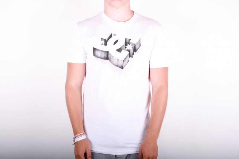 DC T-Shirt Logo White/Black