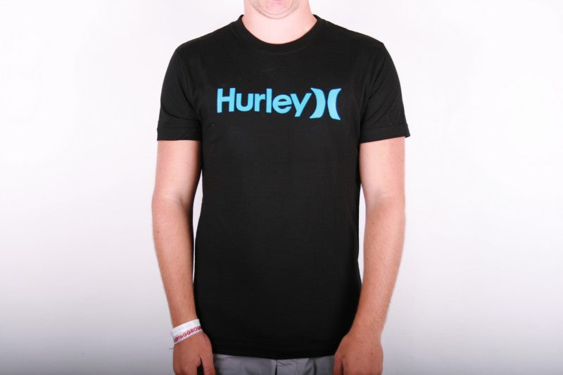 Hurley T-shirt Only & Only black/blue