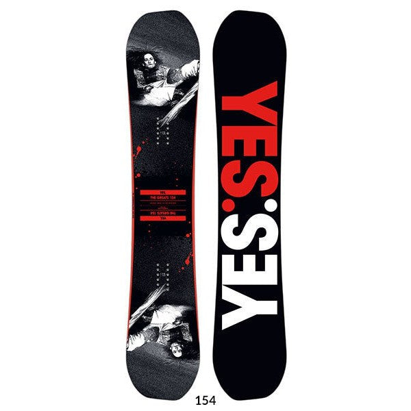 YES Snowboard The Greats 154