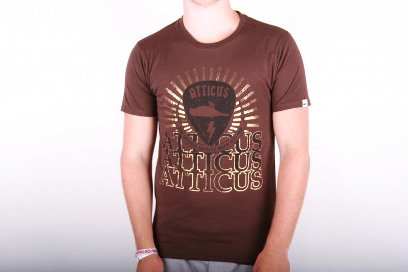 Atticus T-shirt Limited Edition Restacked chocolate