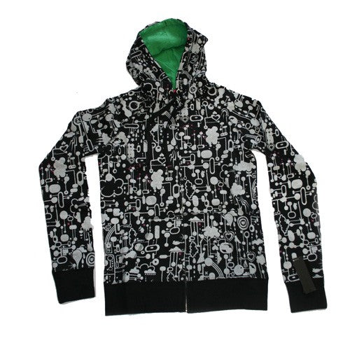 Hurley Ladies Remix Zip Hoody black