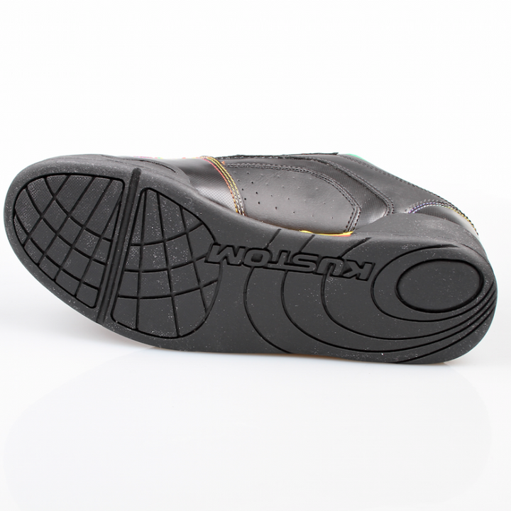 Kustom Schuhe Dekade black rasta