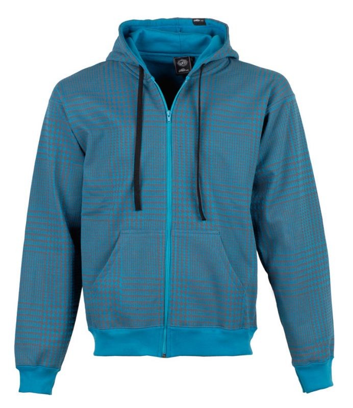 Chico Hooded Zipper Heinz cyan