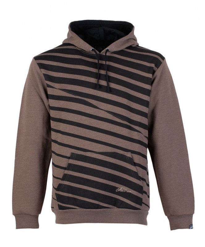Chico Hooded Zipper Sean brown melange