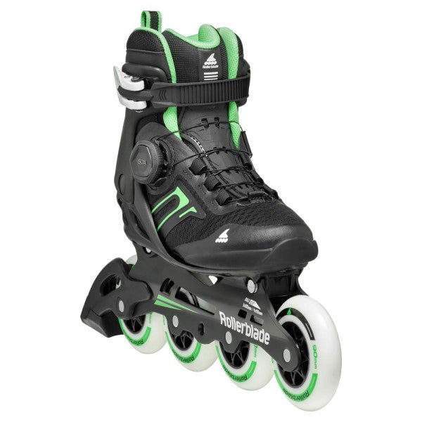 Rollerblade Fitness Skate Macroblade 90 B0A Black/Mint