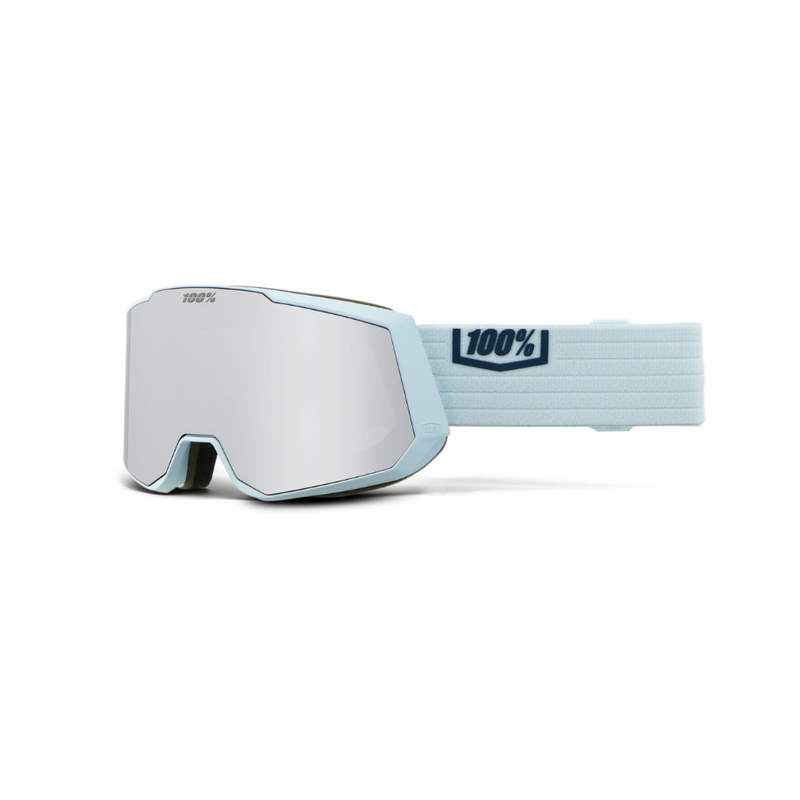 100% Snow Goggle Snowcraft XL HiPER Mason / Silver ML Mirror