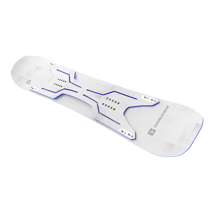 Doubledeck Snowboard Carving D White