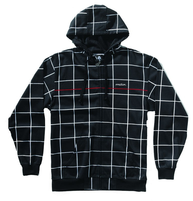 Matix Zip Hoodie Gridsight