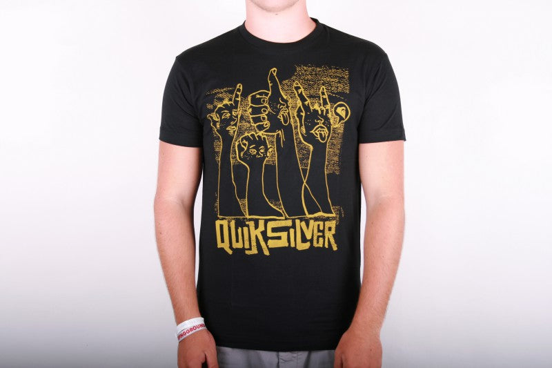 Quiksilver T-shirt Thumbs - Black