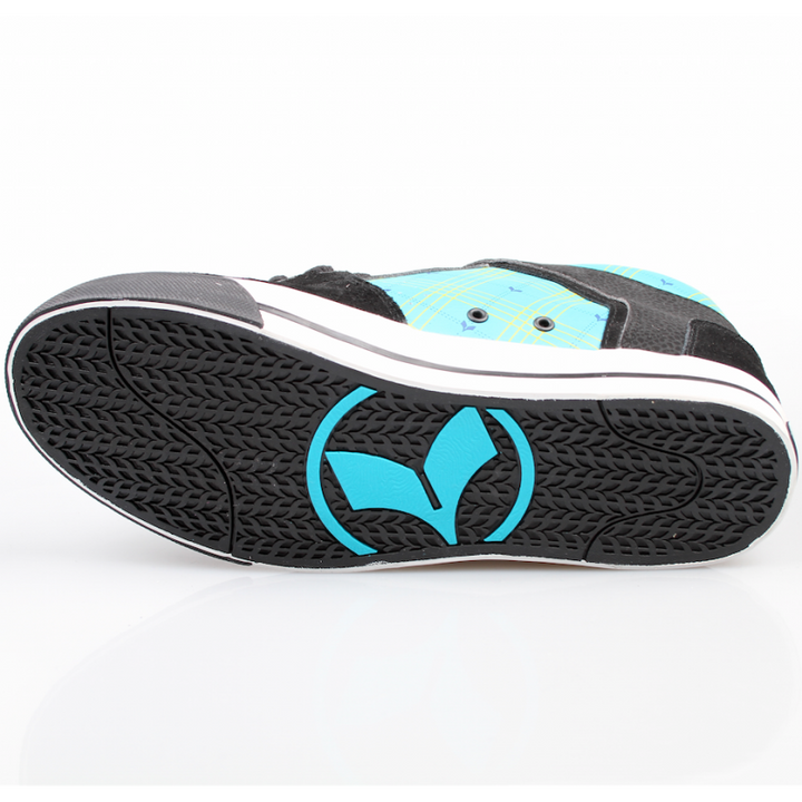 Kustom Schuhe Kristo black cheques
