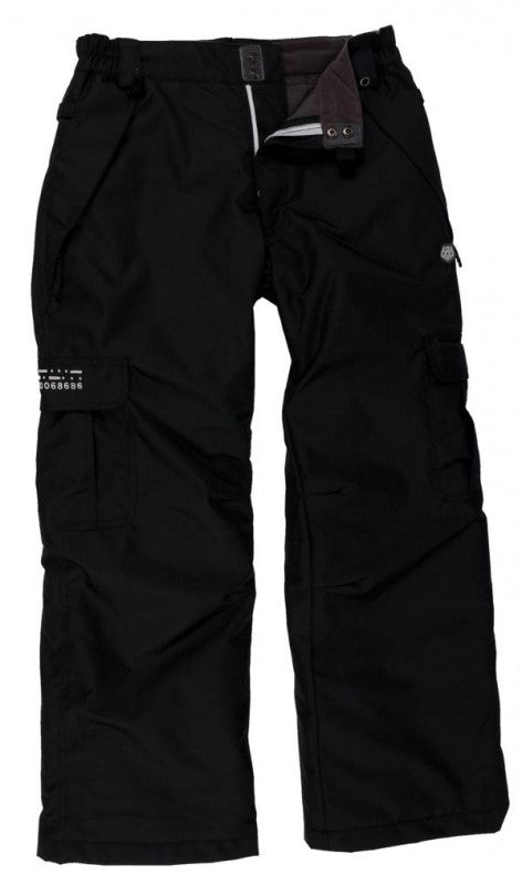 686 Snowboard Pant Mannual Militant Cargo black *Kids*