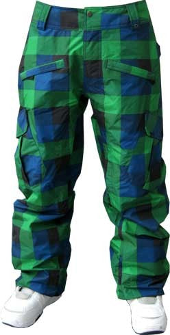Vans Snow-Pant Landen Blue Plaid