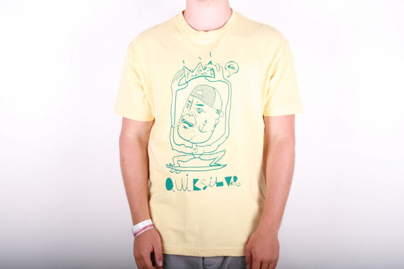Quiksilver T-shirt The King of Truck yellow
