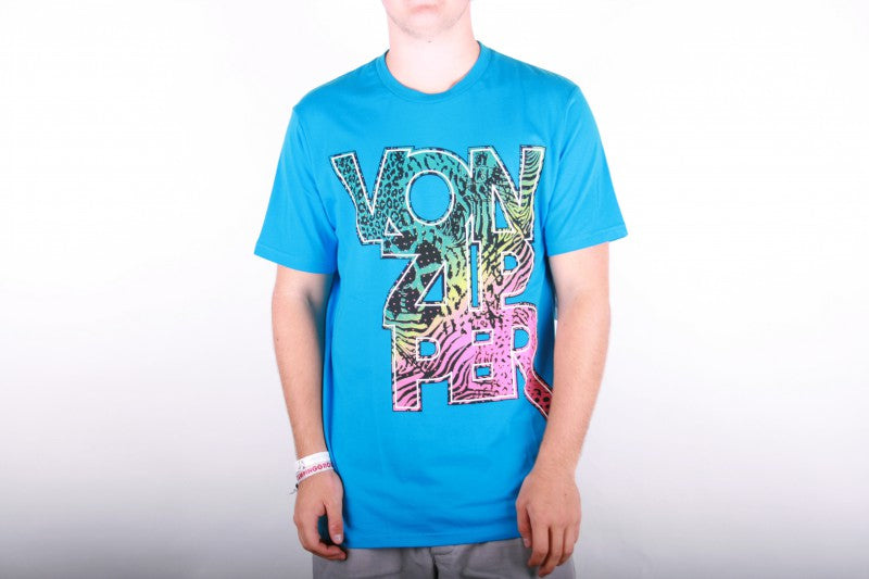 Vonzipper T-shirt Safari blue