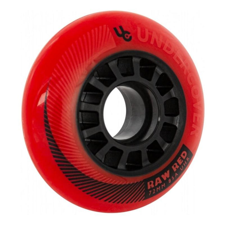 Undercover Wheels Raw Red 72mm 85A 4-Pack