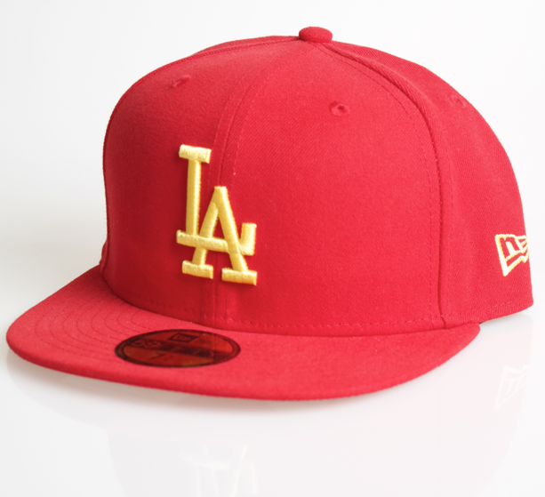 New Era Cap 59-Fifty LA red/yellow