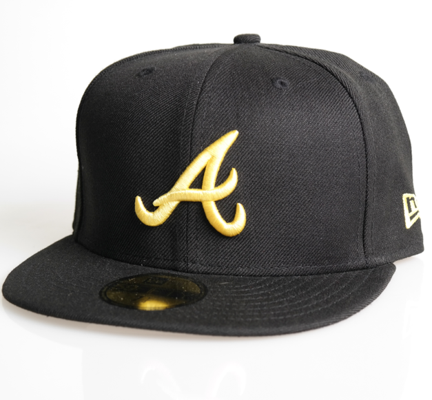 New Era Cap 59-Fifty Atlanta Braves black/yellow Seasonal Basic