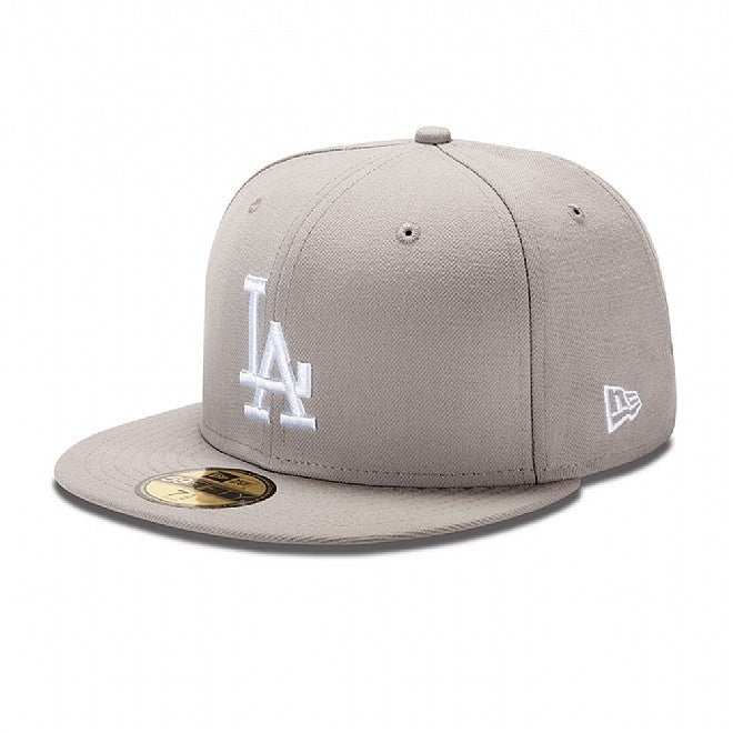 New Era Cap 59-Fifty LA Dodgers MLB Basic grey/white