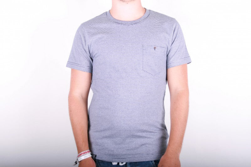 wemoto T-shirt Blake blue/white