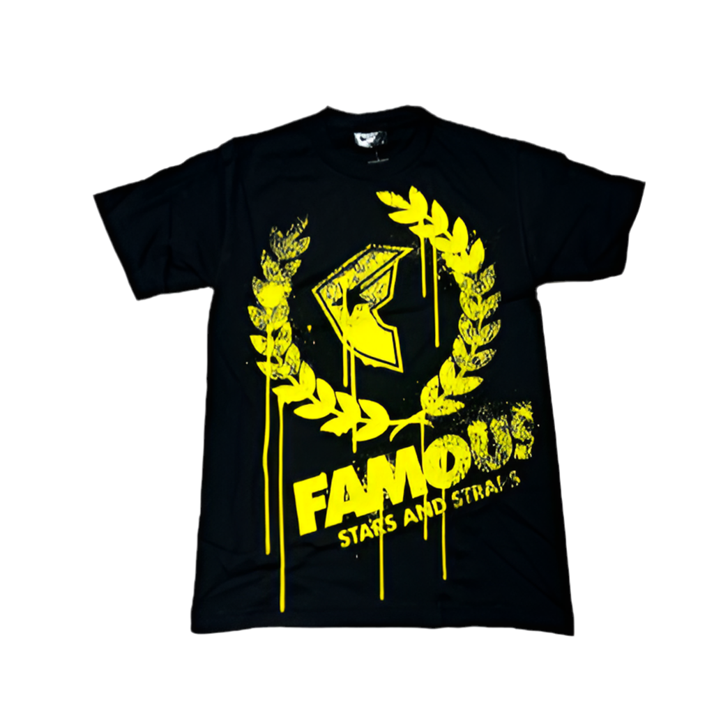 Famous T-shirt Breakdown Black/Yellow