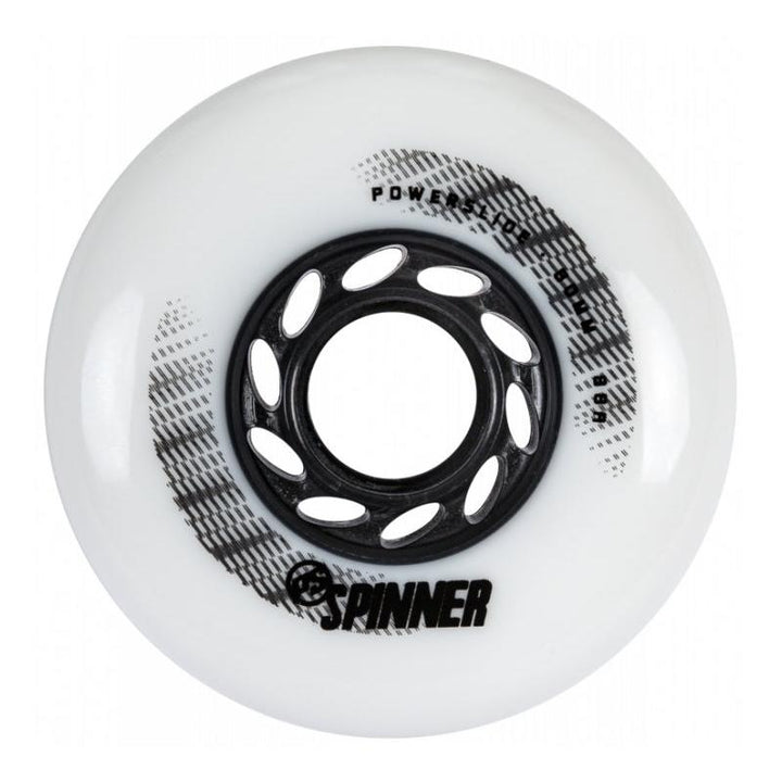 Powerslide Wheels Spinner 80mm 88a white