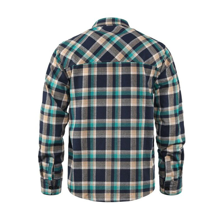 Horsefeathers Shirt Melvin scuba blue