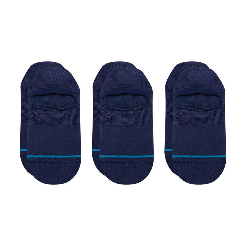 Stance Socks Icon No Show navy 3-Pack