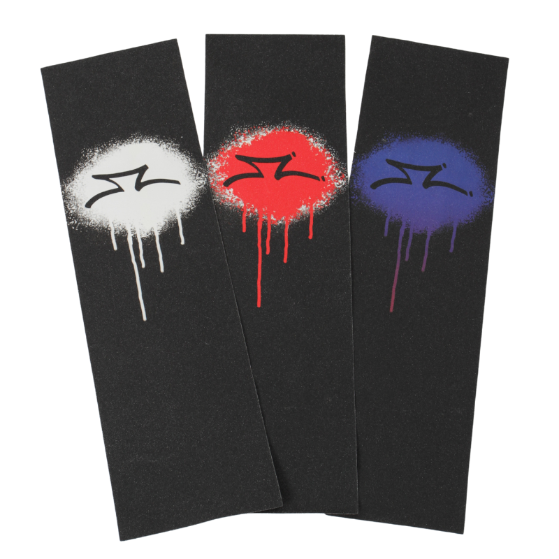AO Scooter Griptape Overspray 7.0" x 23.0" red