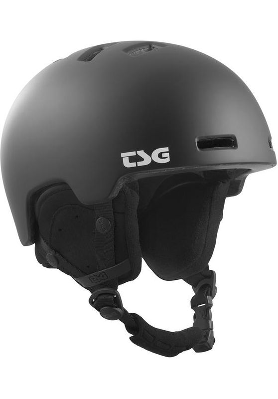 TSG Snowboard Helm TSG Arctic Nipper Maxi Solid Black