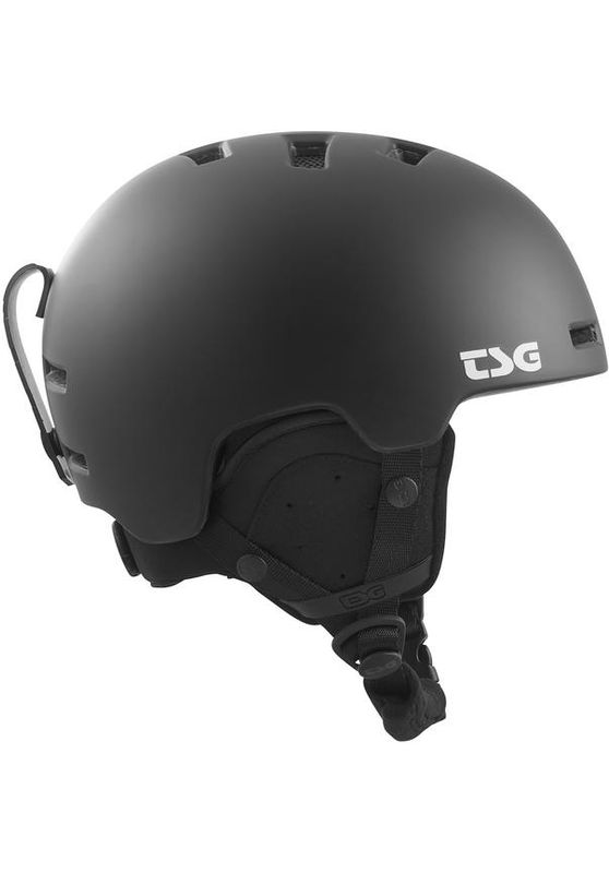 TSG Snowboard Helm TSG Arctic Nipper Mini Solid Black
