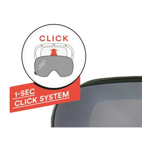 Red Bull Spect Eyewear Goggle Magnetron black / gold