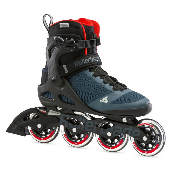 Rollerblade Skates Macroblade 90 Orion Blue/Spicy Orange