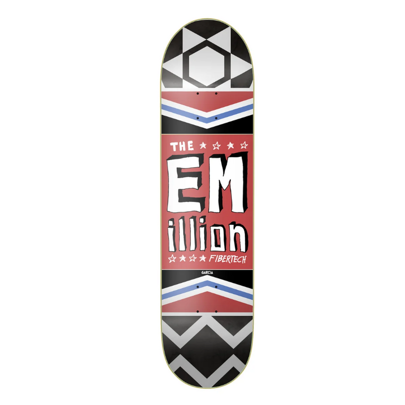 Deck De Skateboard EMillion 31,5'' X 8'' - Noir Lives Matter/LGBTQ Holographique - Neuf