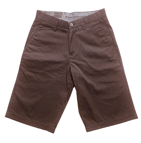Volcom Shorts Chino Frickin Stripe brown