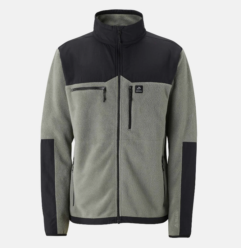 Jones Fleece Jacket Base Camp Herb Green – X-World skateshop