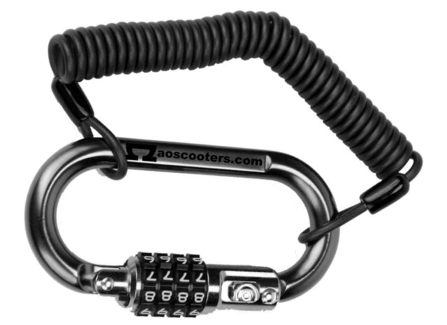 AO Scooter Carabiner Lock chrome