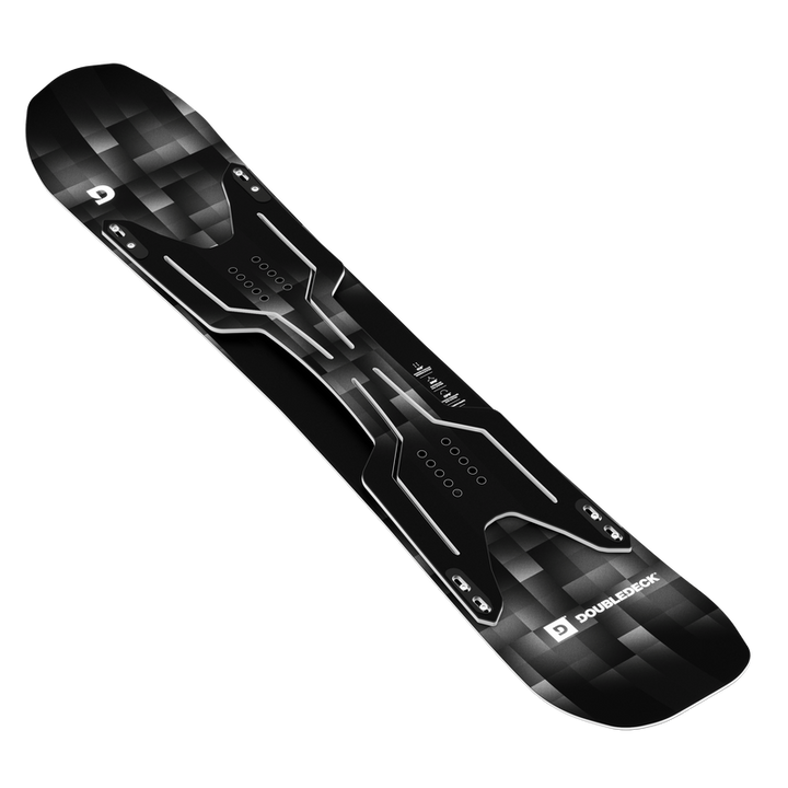 Doubledeck Snowboard Carving D Black