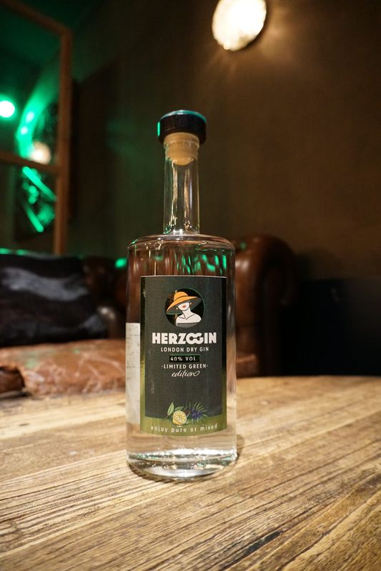 HerzoGin London Dry Gin Limited Edition 40% Vol.