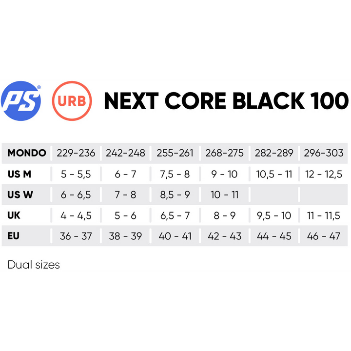 Powerslide Skate Next Core Black 100