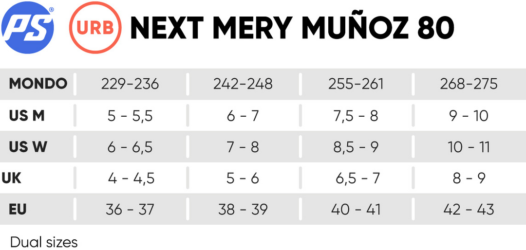 Powerslide Skate Next Mery Munoz Pro 80