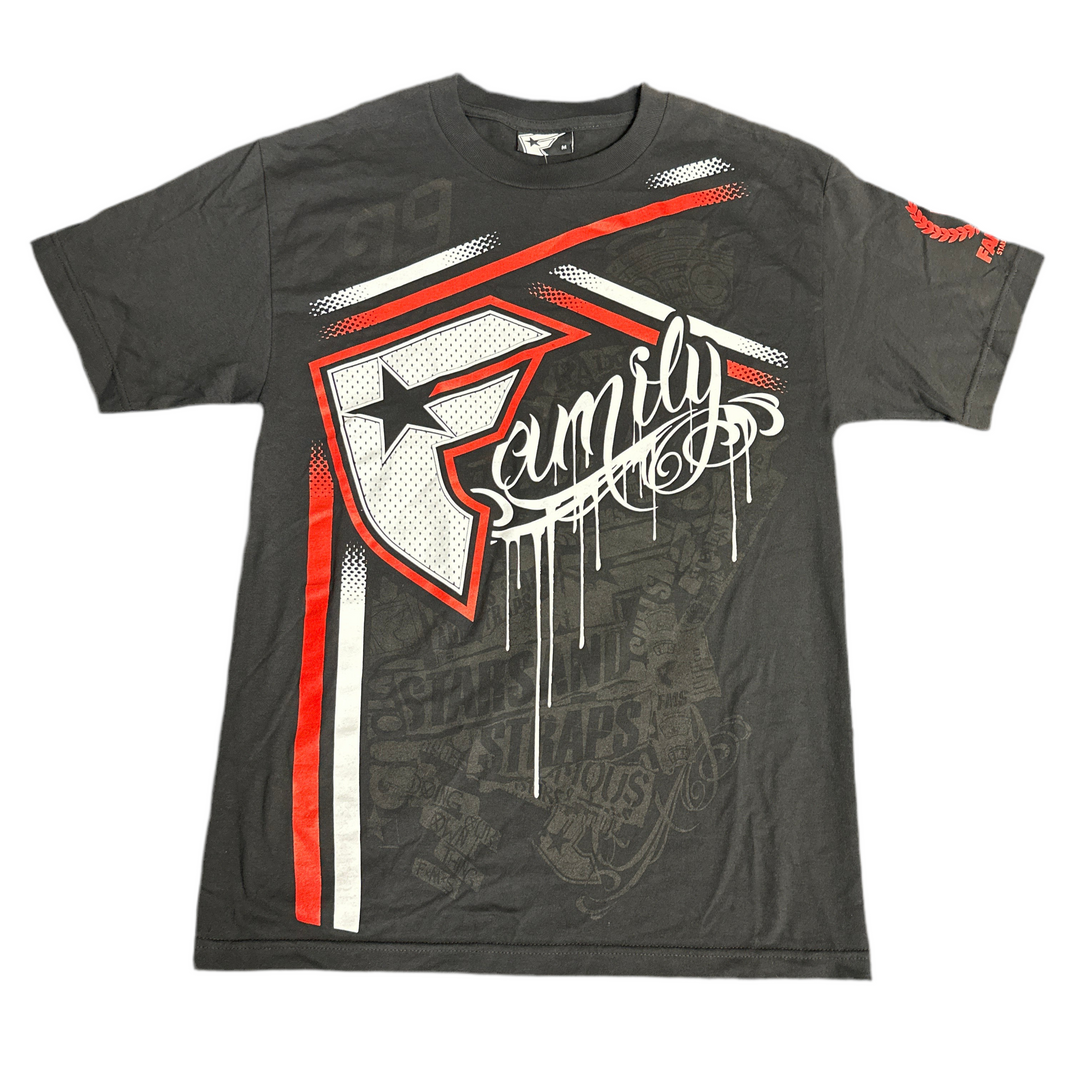 Famous T-Shirt Family Black Red