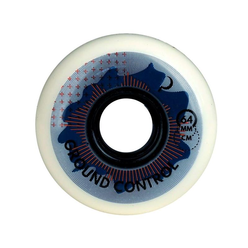 GC Wheels 64mm/90A Turbulence white