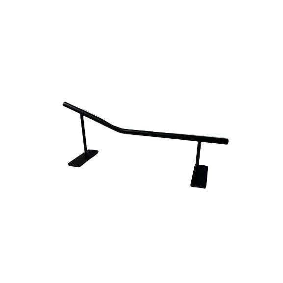 Blackriver Fingerboard Iron Rail Kink Round black